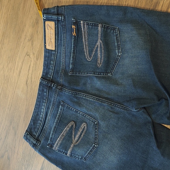 Seven7 Jeans Skinny Capri Size 14 - Picture 4 of 5